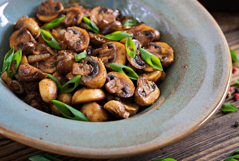 Sautéed mushrooms