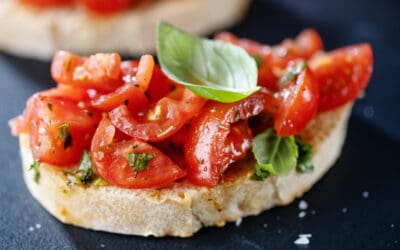 Tomato and Basil Bruschetta