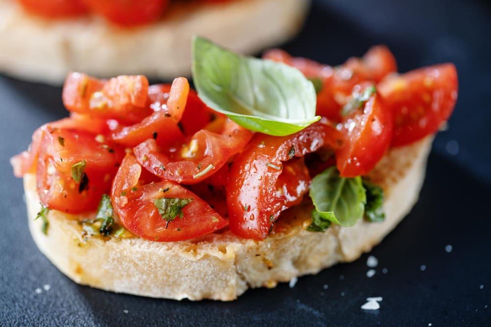 Tomato and Basil Bruschetta