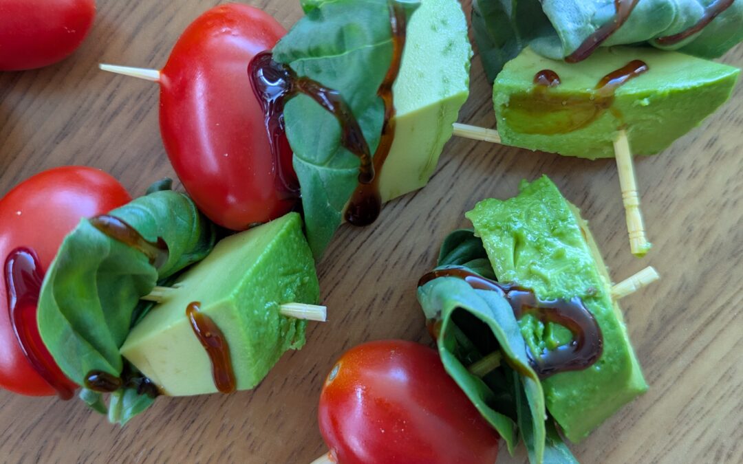 Avocado Caprese Salad