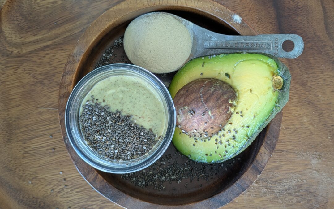 Avocado Chia Seed Pudding