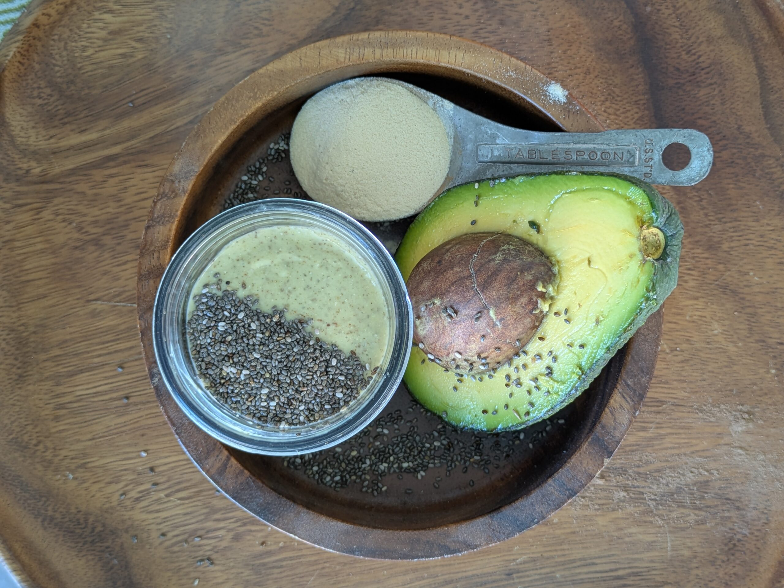 Avocado Chia Seed Pudding