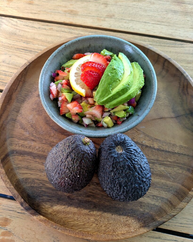 Avocado strawberry salsa photo 4