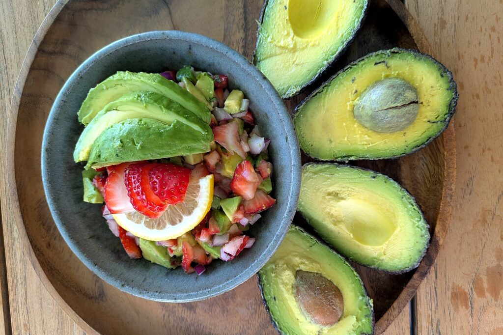Avocado strawberry salsa photo 7