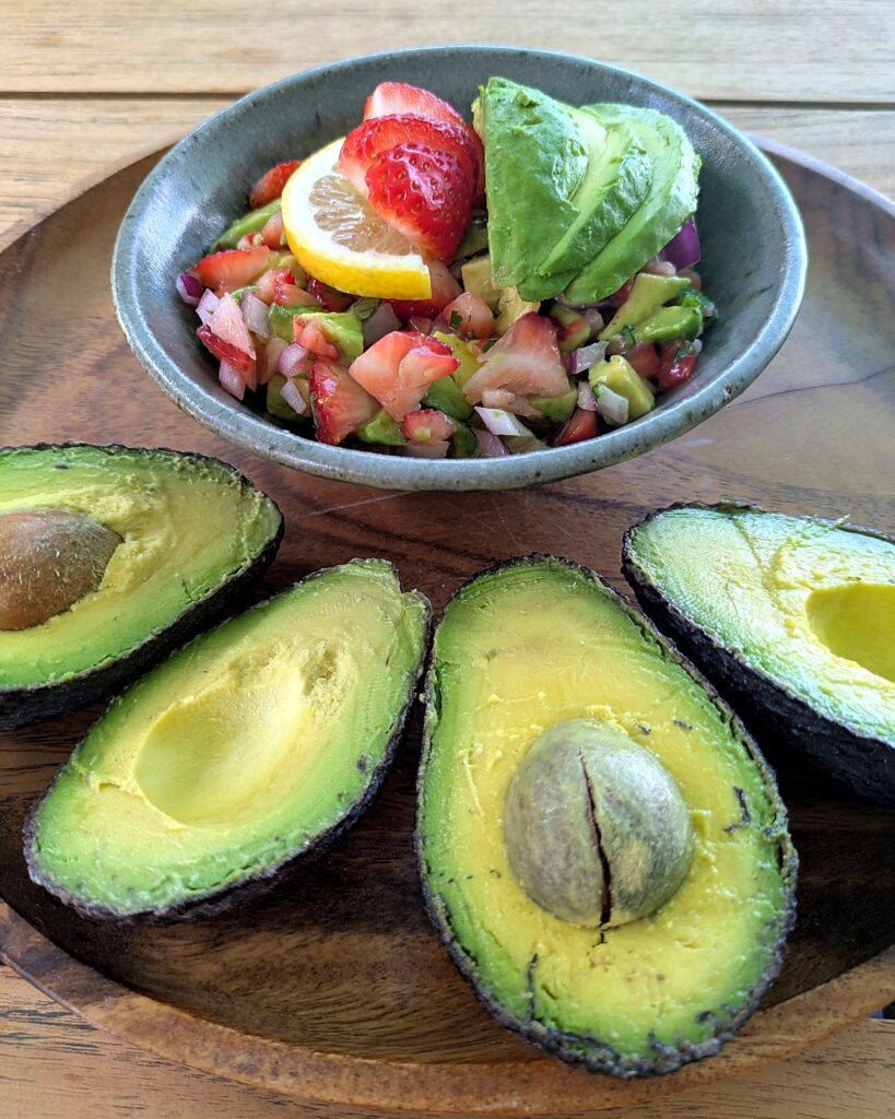 Avocado strawberry salsa photo 8